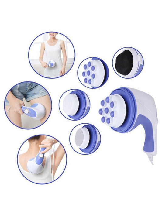 Masajeador Corporal 4 Cabezales RELAX & TONE