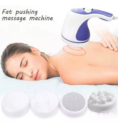 Masajeador Corporal 4 Cabezales RELAX & TONE
