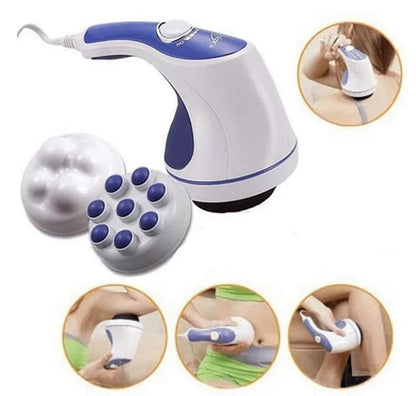 Masajeador Corporal 4 Cabezales RELAX & TONE